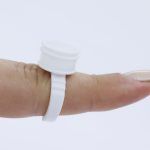 Batoque Anel Micro Branco M 25un