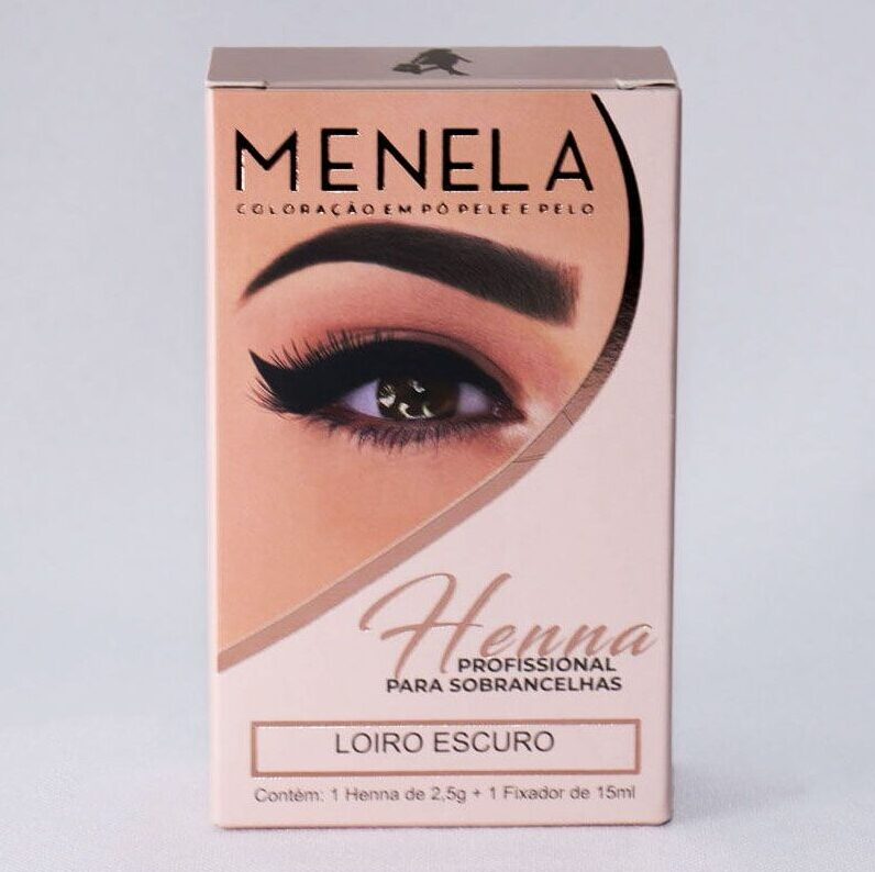 henna-menela-loiro-escuro.micropigmentee Henna Menela Loiro Escuro 2,5g - Imagem 1
