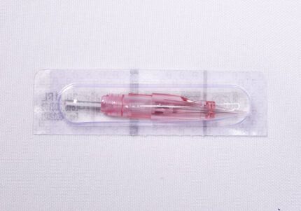 Agulha Dermia Easy Fit Slim Rosa 1RL 0,30mm