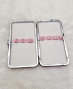 Case de Couro Rosa para Pincas - Imagem 4