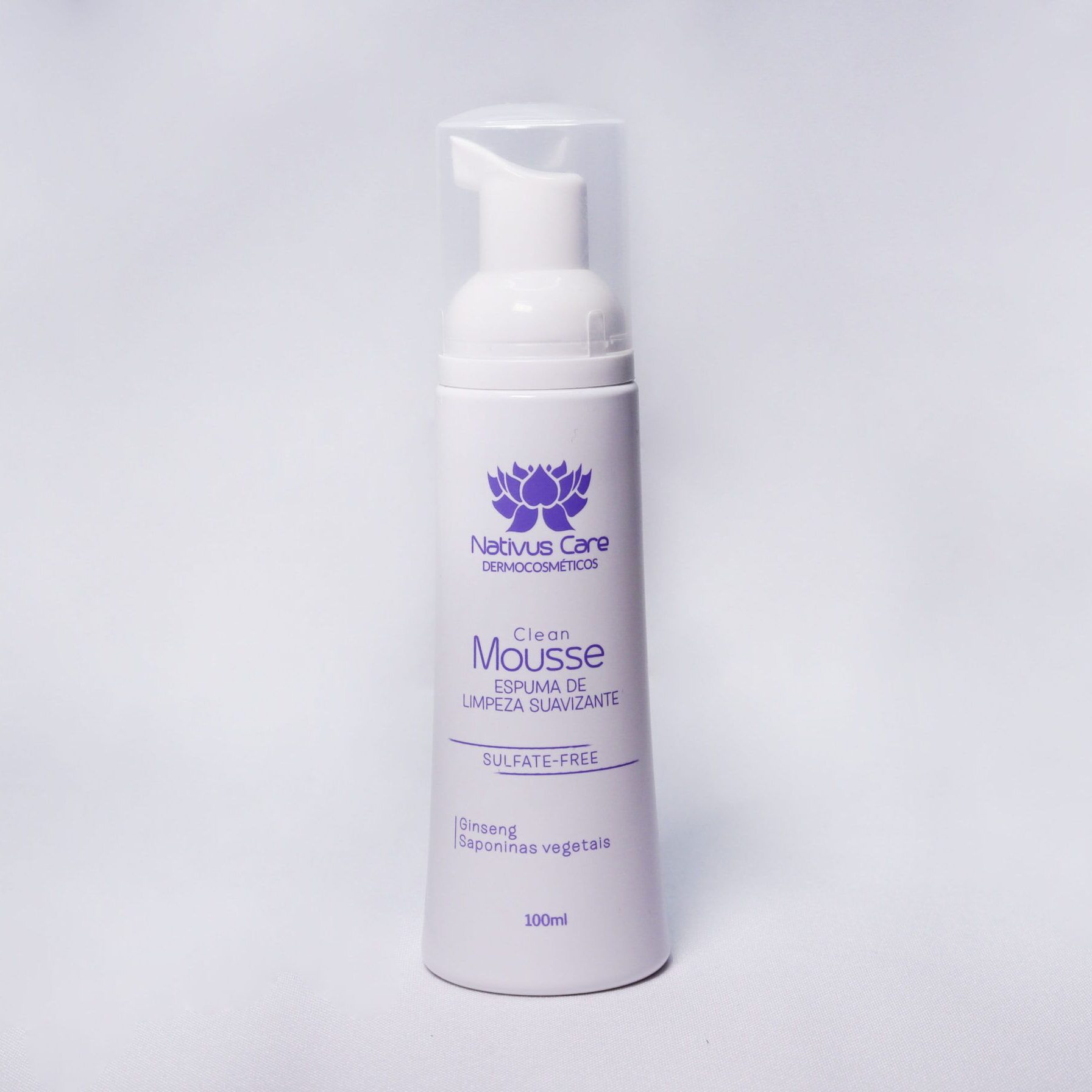 mousse-delimpeza-nativus1.micropigmentee Mousse Espuma de Limpeza Nativus 100ml - Imagem 1