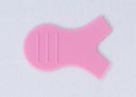 Kit 3 Espatulas  Plastica Rosa - Imagem 2