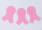 Kit 3 Espatulas  Plastica Rosa