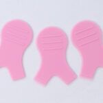 Kit 3 Espatulas  Plastica Rosa