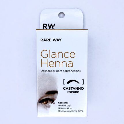 Henna Glance Castanho Escuro 3,5g