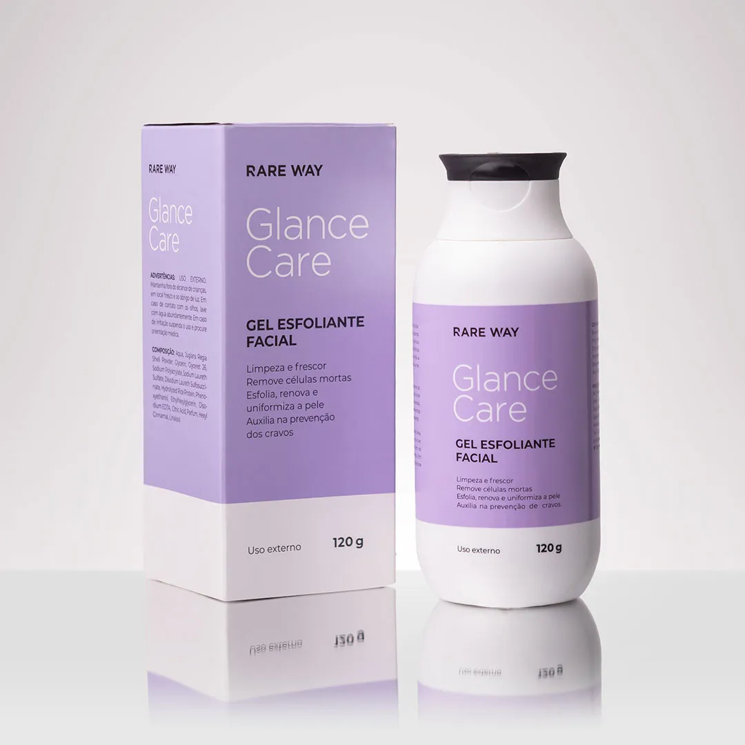esfoliante_glance_care_rare_way_21_2_92cc8e8e7c54de9b86362b102f50d785 Gel Esfoliante Facial Glance - Imagem 1