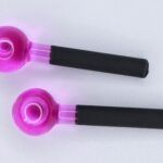 Esfera Ice Globs Rosa com Preto P