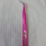 Pinca de Cilios Glamour Pink Ponta Curva