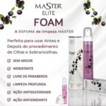 Foam Espuma De Limpeza Master 100ml - Imagem 2