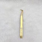 Pinca de Cilios Dourada Volume Russo