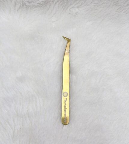 Pinca de Cilios Dourada Volume Russo