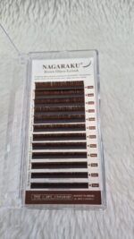 Cilios Nagaraku Elipse Marrom 0,15 D Mix 8mm ao 12mm - Imagem 2