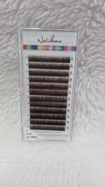Cilios Natuhana Russo Marrom 0,07 L Mix 8mm ao 14mm
