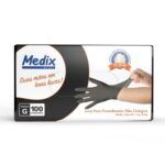 Luva Descartavel Medix Nitrilica Sem Pó G 100un