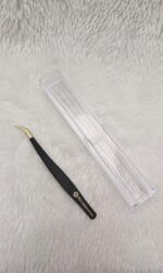 Pinca de Cilios Infinity Black Ponta Semi Curva - Imagem 2
